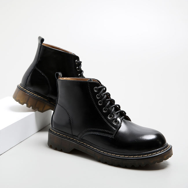 Martin Boots Women Belt Short Boots Women High Top Women Hover Image