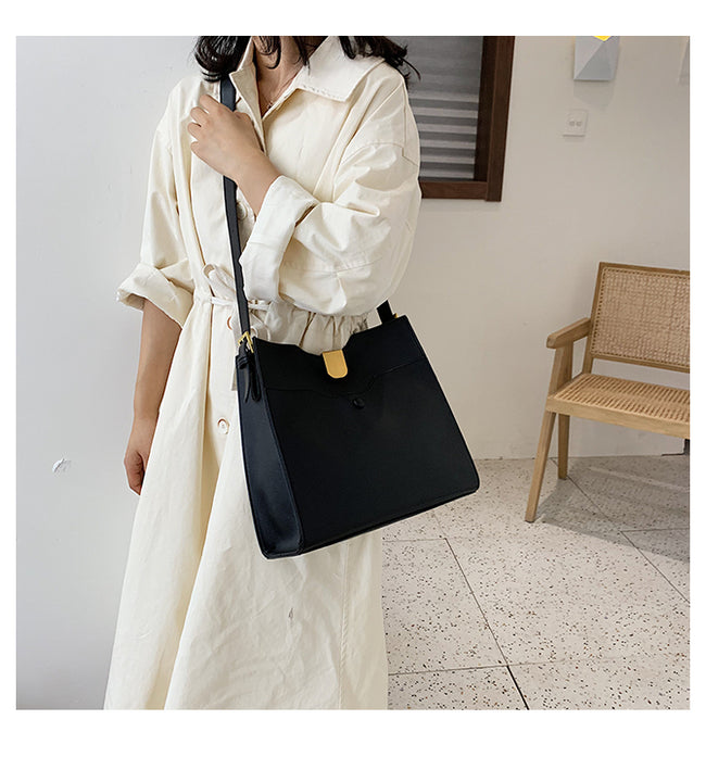 Large-capacity big-bag student tote bag Hover Image