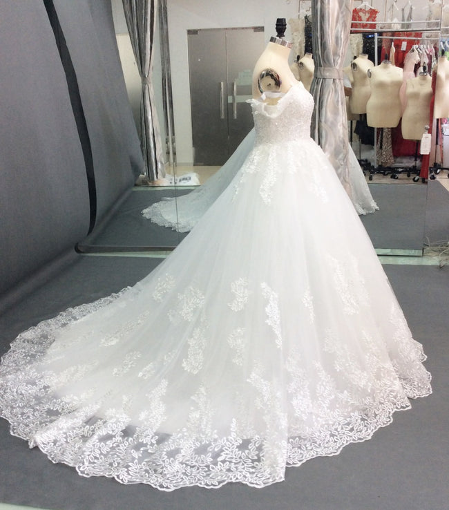Customized Foreign Trade Master Wedding Dress Main Image