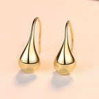 Authentic Sterling Silver 925 Waterdrop Design Drop Earring for Women Elegant Engagement Earring Fine Jewelry Accessories