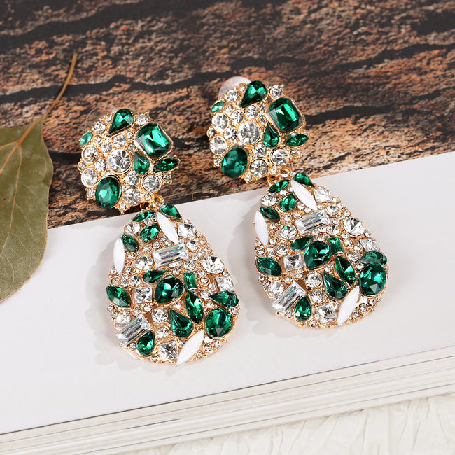 Luxury Women Jewelry Colorful Accessories Graceful Ladys Dangle Earrings Main Image