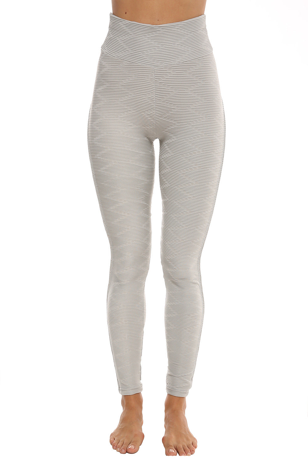 Stitching Jacquard Dance Sports Fitness Fashion Bottoming Yoga Pants Women