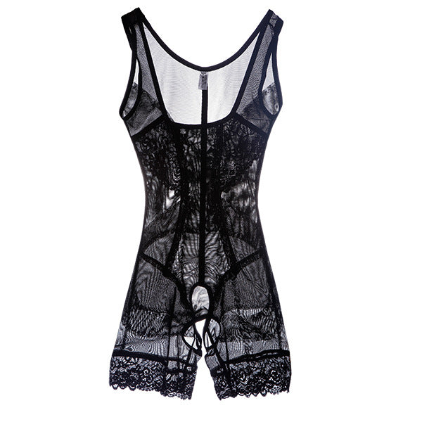 PRAYGER Women M-3Xl Lace Shapewear Body Shaper thigh Waist Hover Image