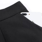 A-line Plus Size Shorts Women Spring and Autumn High Waist Wide Legs