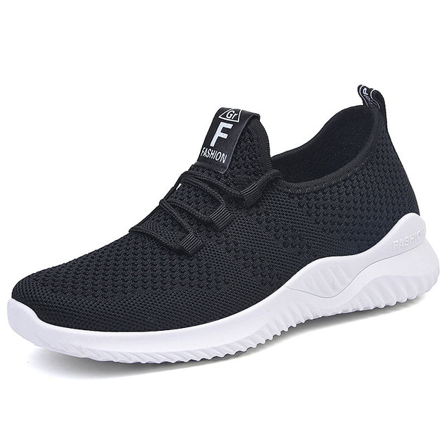 Comfortable Flying Woven Breathable Sneakers Women Casual Shoes Main Image