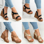 Summer New Style Fish Mouth Open Toe Platform Platform Sandals Women