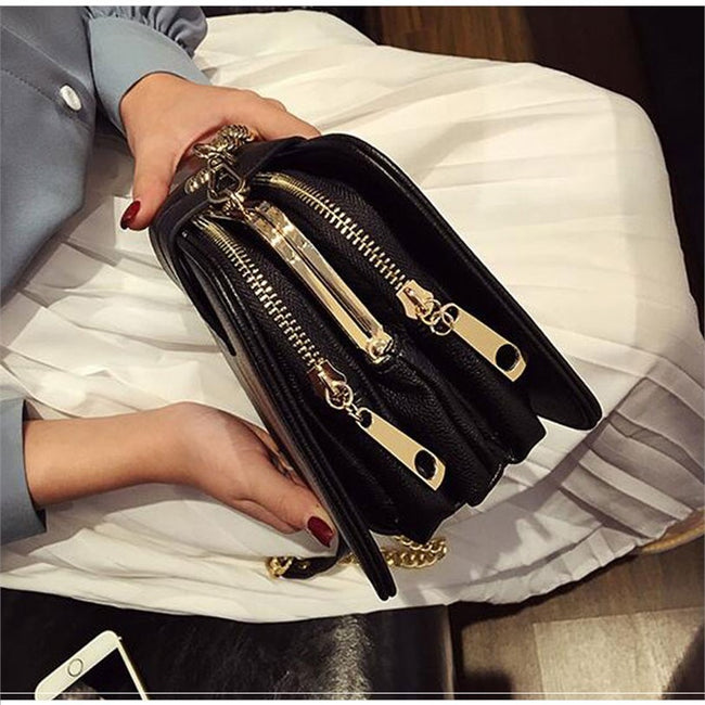 Handbags Clutch Bag Ladies Messenger Bags With Metal Buckle Main Image
