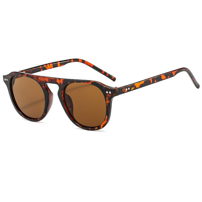 Trendy Jelly Color Aviator Sunglasses Sunglasses Main Image