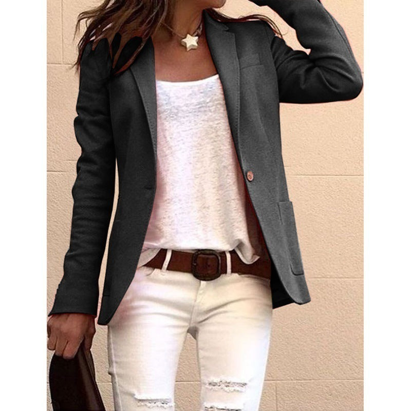 SHUJIN Fahion Langarm Candy Farben Dunne Buro Blazer Mujer Herbst Beilaufige Dunne Blazer Frauen Anzug Jacken Rosa Mantel