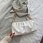 One-Shoulder Solid Color Chain Bag Clutch Envelope Bag
