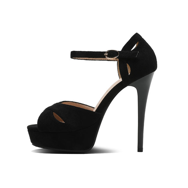 Stiletto High Heels Women's Fish Mouth Platform Sandals Main Image