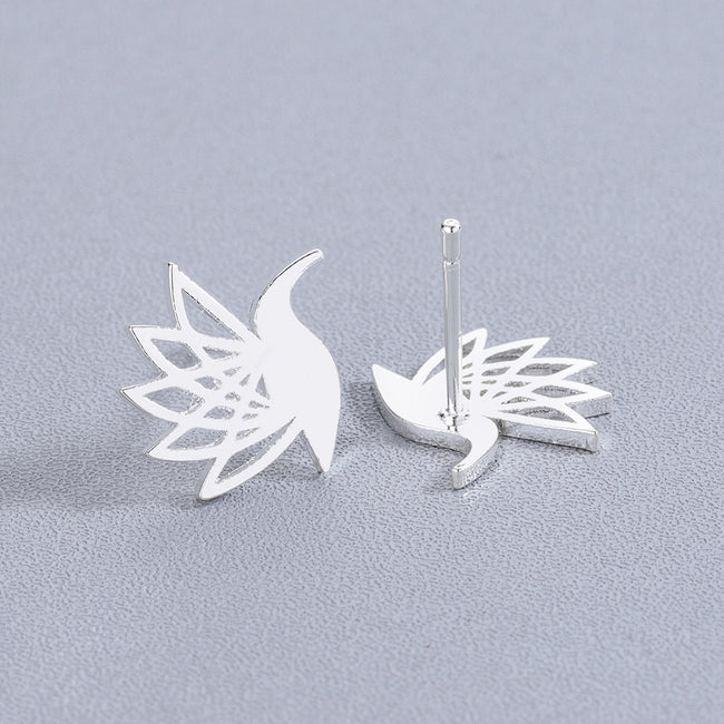 Little Bird Pigeon Stainless Steel Earrings Earings Main Image
