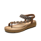 Bohemian Ethnic Style Platform Sandals For Women Comfortable