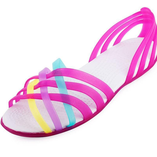 Women Jelly Shoes Summer Sandals Female Flat Shoe Casualqual Main Image
