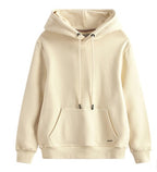 Wixra Winter New Women Oversize Sweatshirts High-End Cotton Heavy Basic Unisex Tracksuits for Men Warm Fleece Set