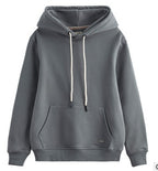 Wixra Winter New Women Oversize Sweatshirts High-End Cotton Heavy Basic Unisex Tracksuits for Men Warm Fleece Set