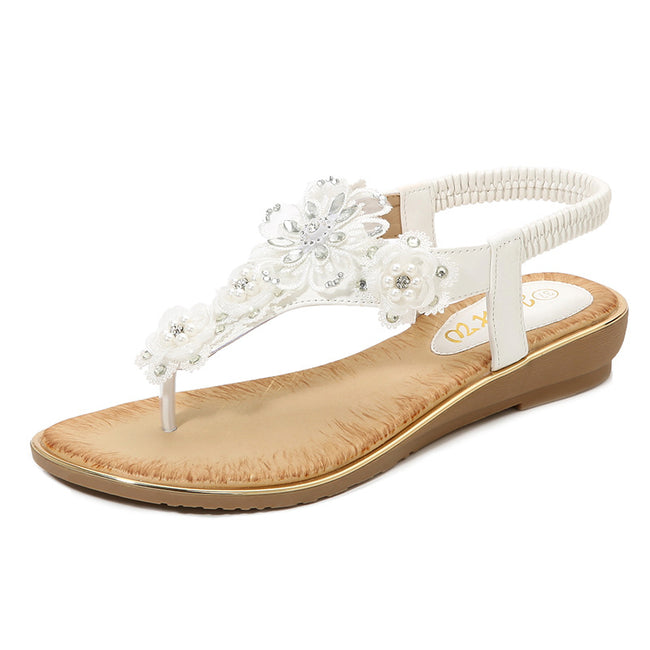 Foot Elastic Band Sandals Women Hover Image