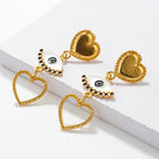 Jewelry Creative Eye Earrings Fashion Personality Punk Style Love Earrings Women