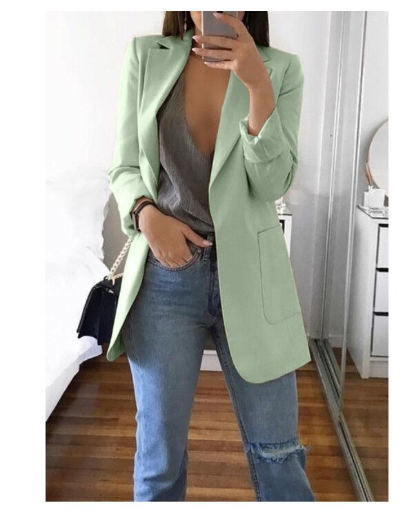 Lapel Slim Cardigan Temperament Blazer Main Image