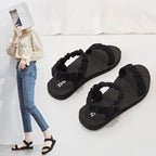 Fairy Style Net Red Super Fire Soft Sole Sports Sandals Women