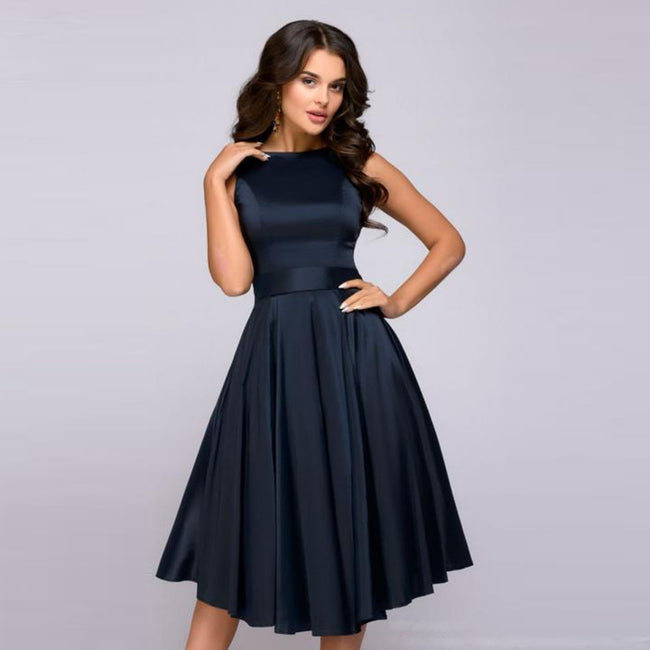 Dress For Women Summer Sleeveless Beach Sundress Hover Image