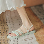 Slippers Women's Summer New Style Fold Flat Bottom All Match Soft Bottom Sandals Women