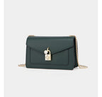 Genuine Leather Cowhide Shoulder Bag Women Fashion Chain All-match Oblique