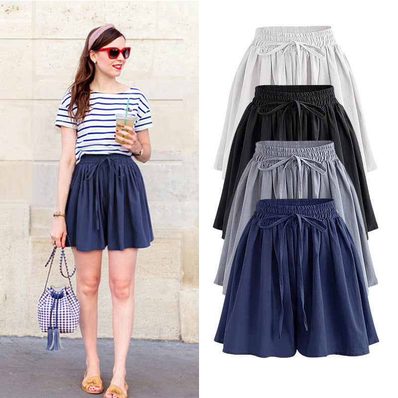 Elastic Waist Loose All-match Korean Casual Pants