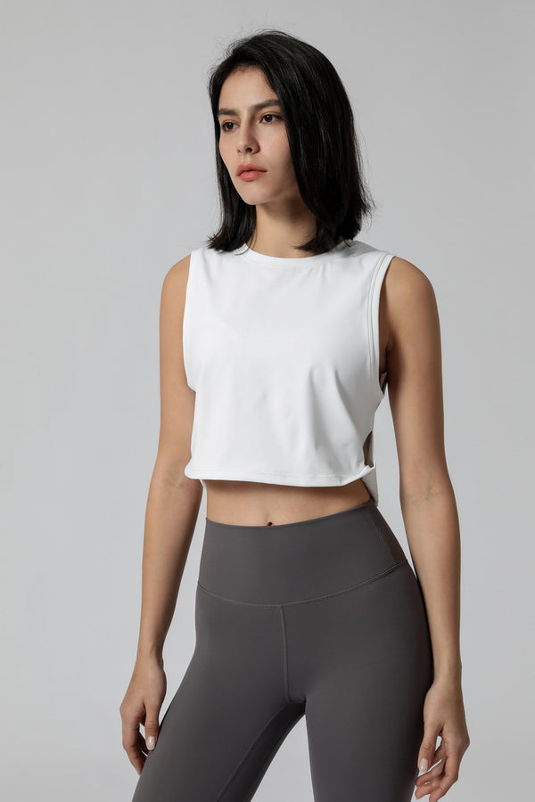Women'S Yoga Vest Women Europe And America Loose Fitness Vest Women Without Chest Pad