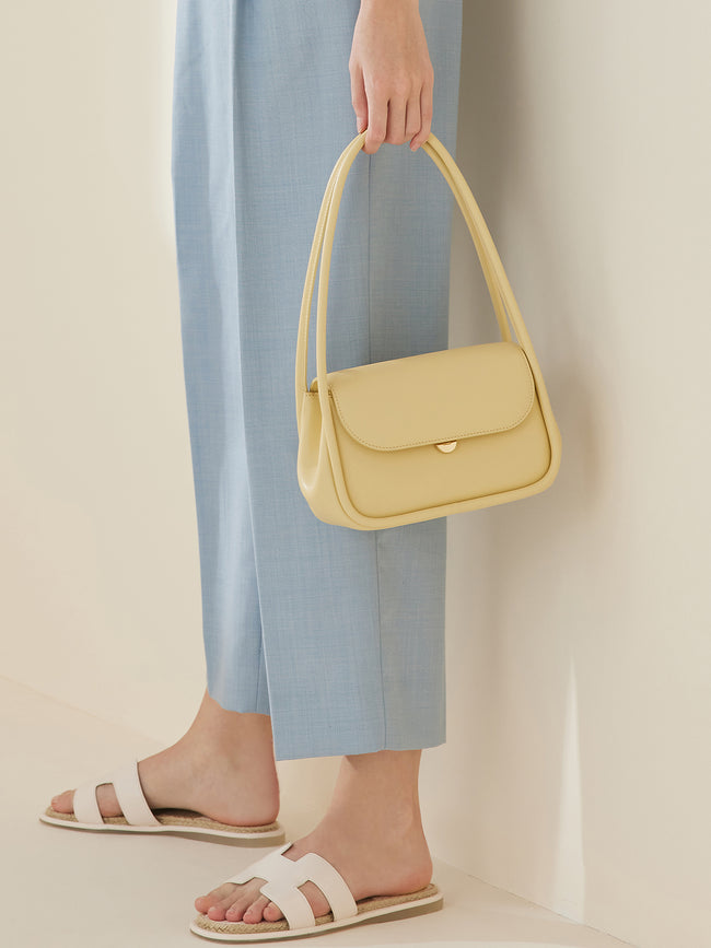 One Shoulder Hand In Hand Niche Design Staff Underarm Bag Women"s Bag New White Hand Bag Hover Image