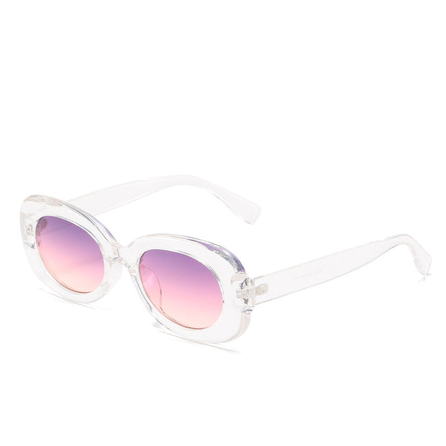 Sunglasses Women Oval Fashion Simple Sunglasses Main Image