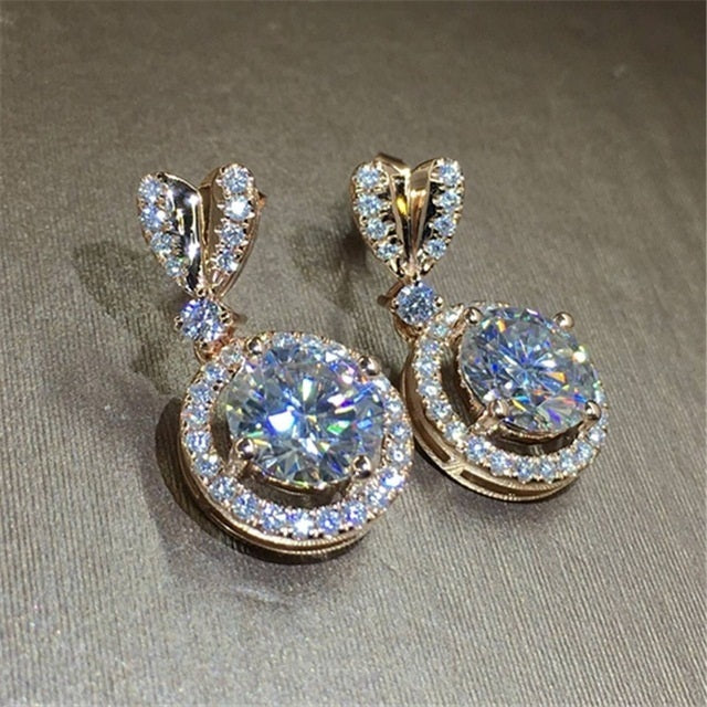Earings Women Ring Bohemian Dangle Round Hover Image