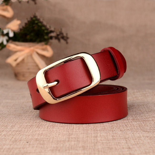 Ladies leather belt Hover Image