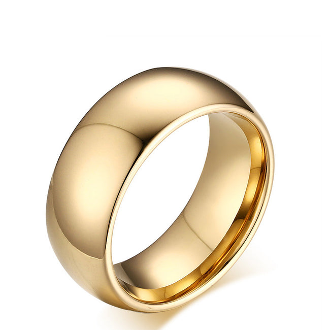 tungsten carbide signet rings for men women Hover Image