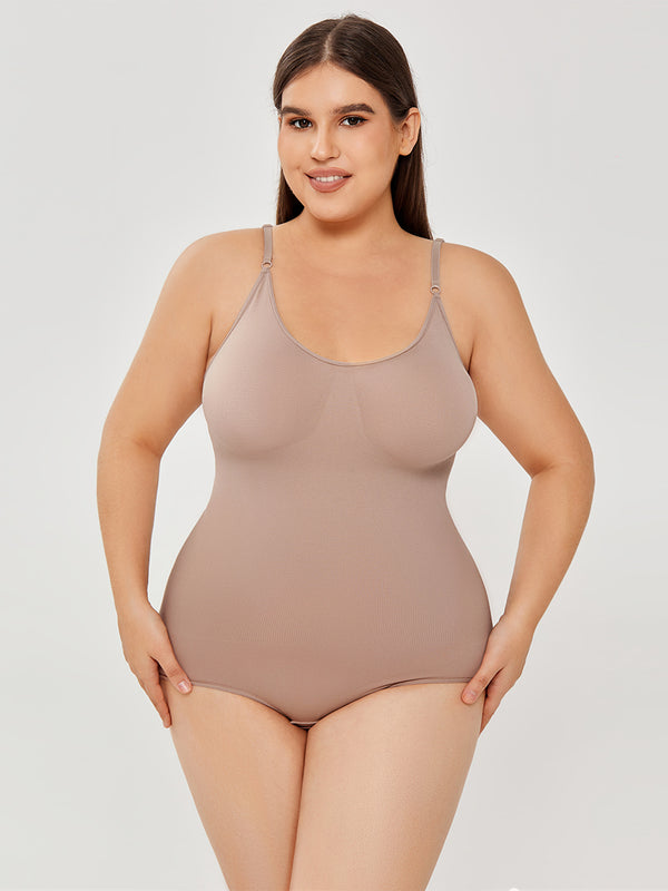 Gaine amincissante pour femme Body sculptant une pièce à contrôle du ventre et maintien de la poitrine