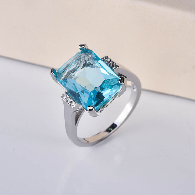Kuololit Paraiba Gemstone Rings for Women Main Image
