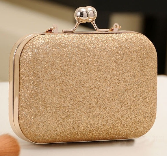 Women Handbag Evening Bags For Party New Women Chain Shoulder Bag Ladies Fashion Gold Clutch Box Bag Women Messenger Main Image