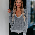Knit sweater pullover sweater women autumn and winter