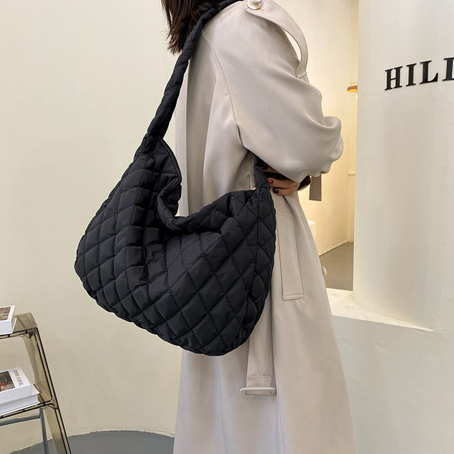 Warm Totes Shoulder Bags For Women Fashion Winter Shopping Bag Main Image