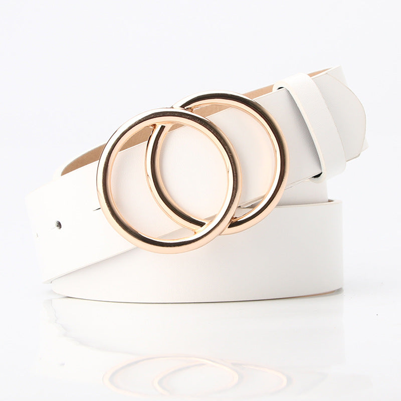 Double buckle belt