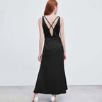 Fashion Personality Women Sleeveless Sling Dress