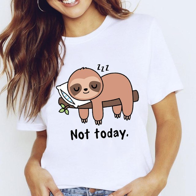 Tshirt Shirt Harajuku T-Shirts For Women Tops White Star Hover Image