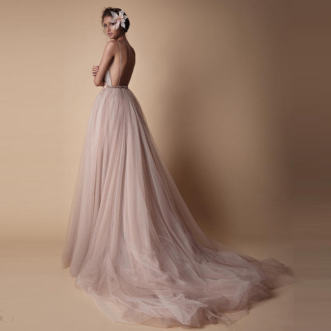 Bride Wedding Dress Women New Style Sling Bridesmaid Dress Main Image