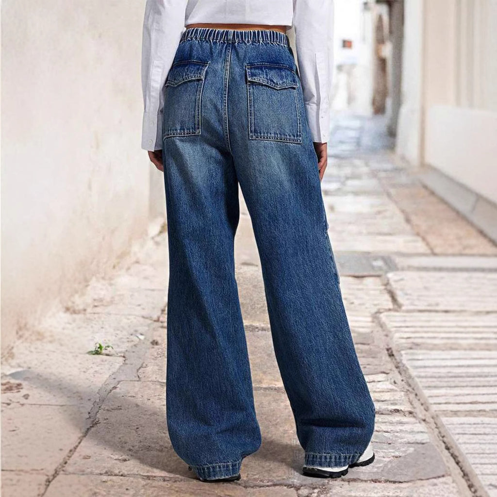 European And American Loose Jeans For Women