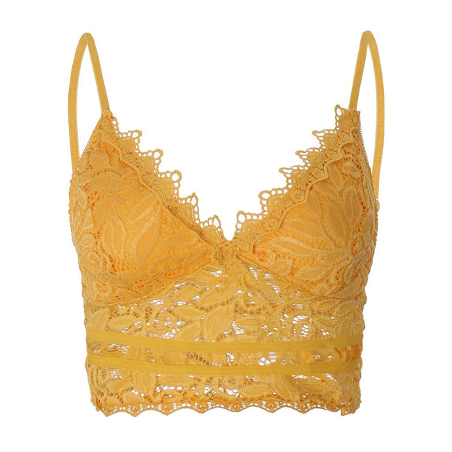 See-through lace sling bra Main Image
