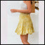 High waist ruffled little daisy skirt