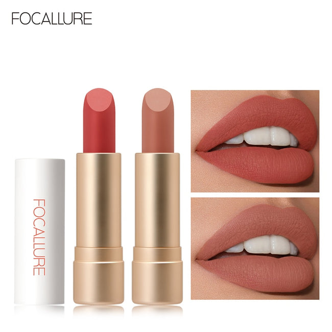 FOCALLURE powder feels dull, lipstick, moisturizing, moisturizing, and lasting lipstick. Main Image