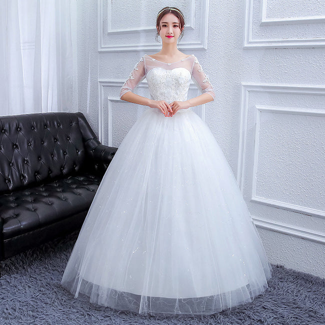 New bride wedding dress Hover Image