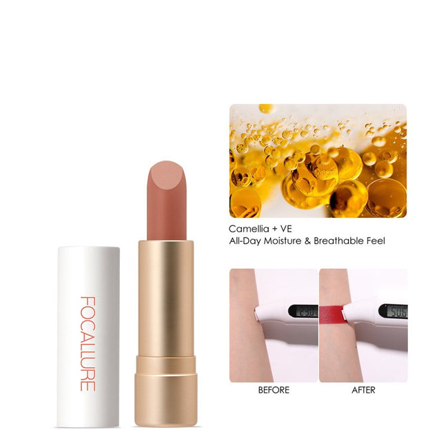 FOCALLURE pink matte lipstick Main Image