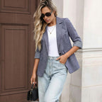 Women's Elegant Three Quarter Sleeve Blazer
